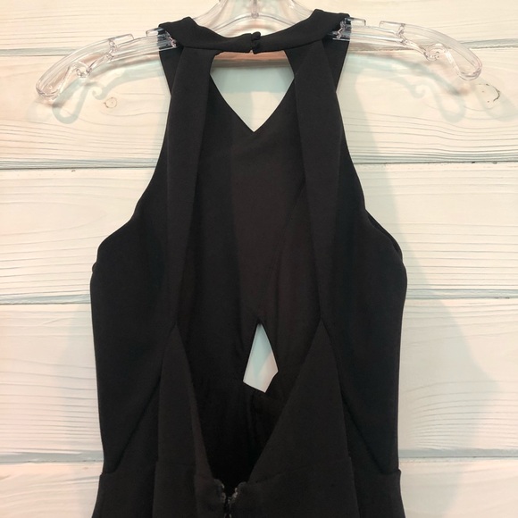 BCBGMAXAZRIA Salome Cutout Halter Gown Dress NWT - Picture 12 of 16